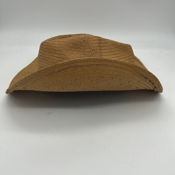 Conner Hats Organic Raffia Western Hat Size Small - Picture 6 of 9
